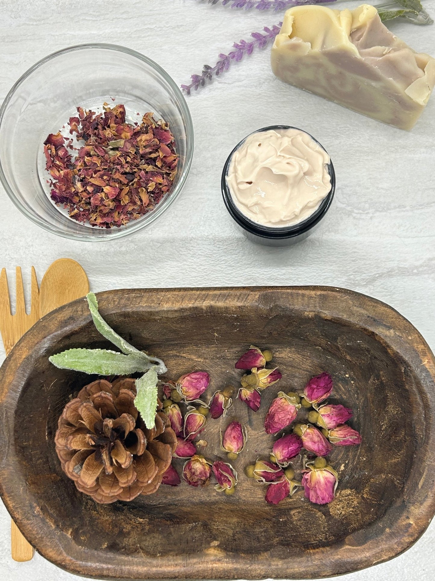 Hibiscus & Rose Moisturizer with Grape seed Extract - Gentle Daisy Soap Company LLC