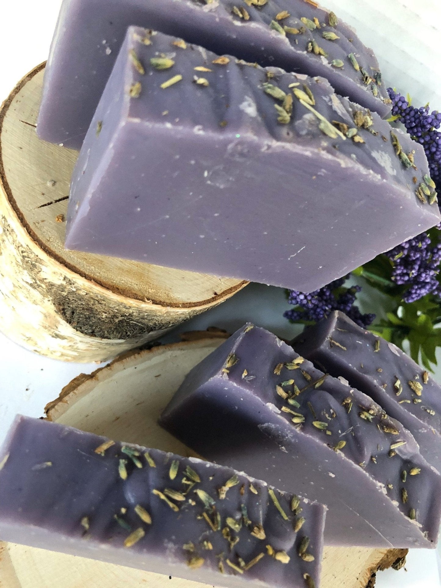 Lavender handmade soap - Gentle Daisy Soap Company LLC