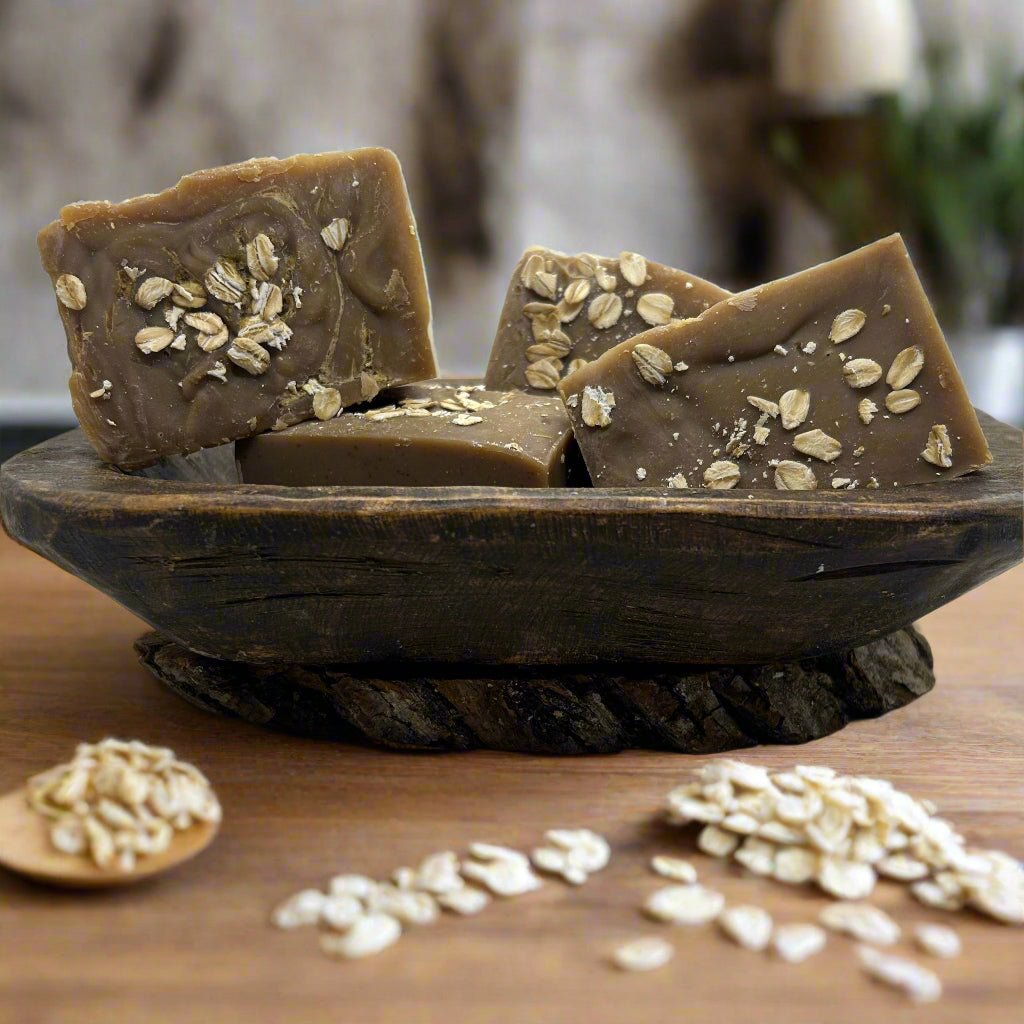 Oatmeal w/ Raw Honey & Goat Milk Soap - Gentle Daisy Soap Company LLC