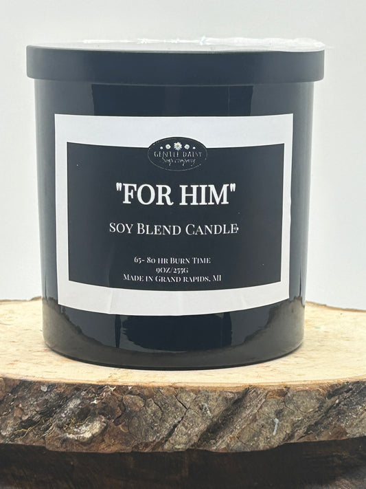 " For Him" Soy Blend Candle